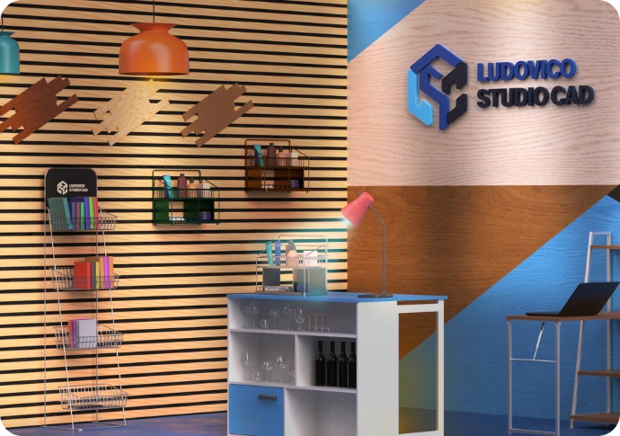 Stand Corner - Render 1