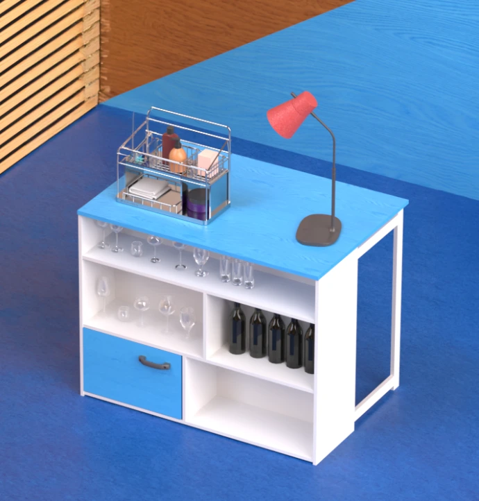 Tavolo a Ribalta - Render Corner